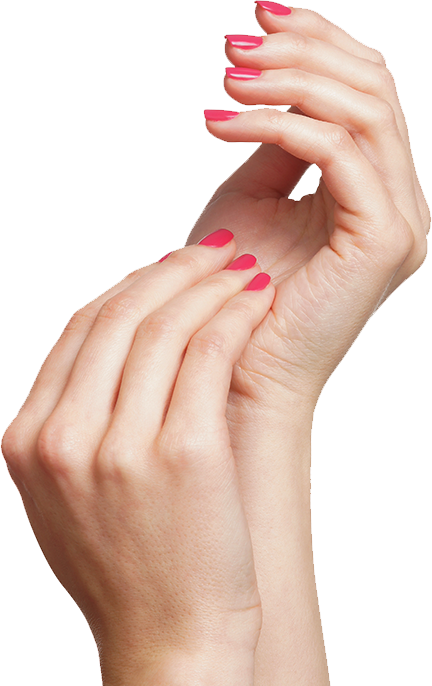 woman hand nail